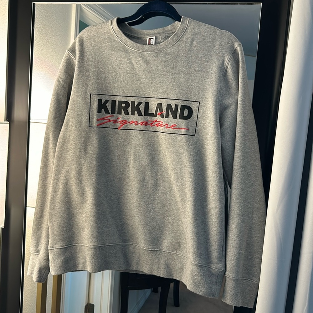 Kirkland Signature Grey Sweatshirt
